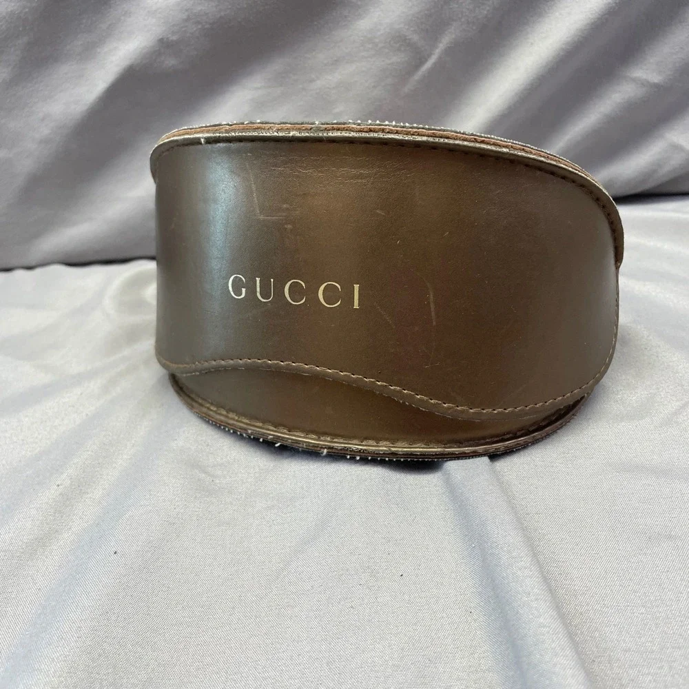 Gucci GG 3503/S Tortoise Shell Oversized Sunglasses‎ Gold Interlocking GG Logo